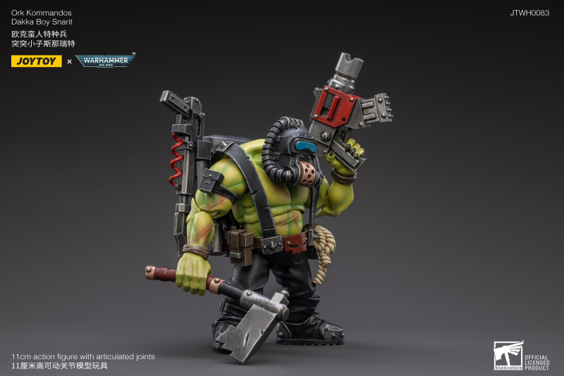 Waaagh!JOYTOY 1/18 《戰鎚40000》歐克蠻人特種兵