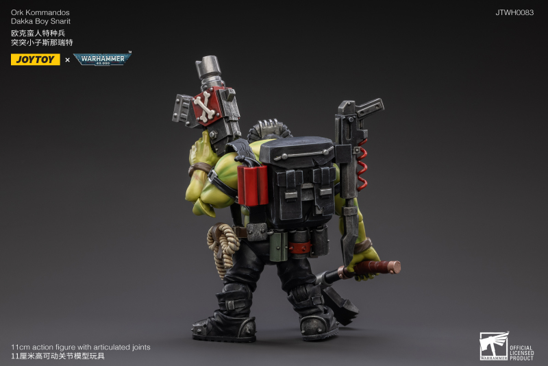 Waaagh!JOYTOY 1/18 《戰鎚40000》歐克蠻人特種兵