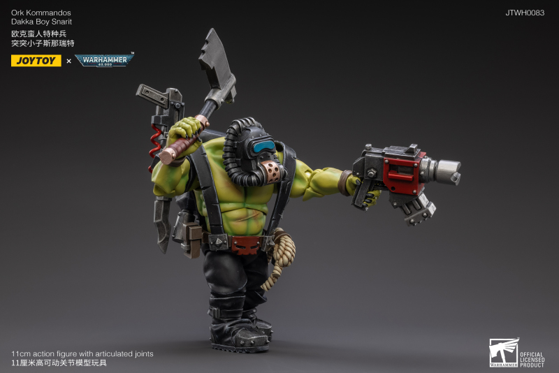 Waaagh!JOYTOY 1/18 《戰鎚40000》歐克蠻人特種兵
