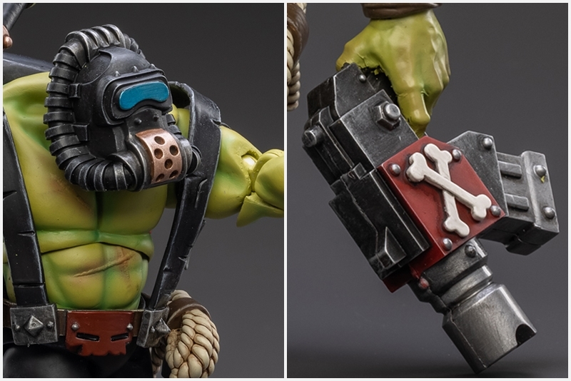 Waaagh!JOYTOY 1/18 《戰鎚40000》歐克蠻人特種兵