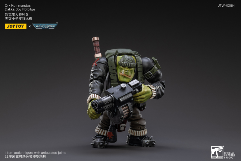 Waaagh!JOYTOY 1/18 《戰鎚40000》歐克蠻人特種兵