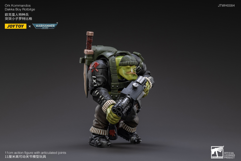 Waaagh!JOYTOY 1/18 《戰鎚40000》歐克蠻人特種兵