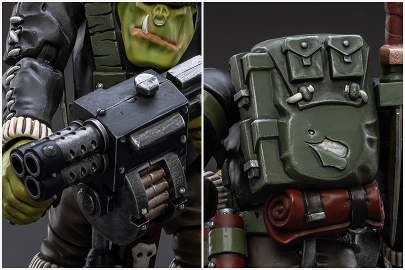 Waaagh!JOYTOY 1/18 《戰鎚40000》歐克蠻人特種兵