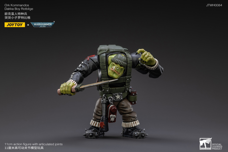Waaagh!JOYTOY 1/18 《戰鎚40000》歐克蠻人特種兵