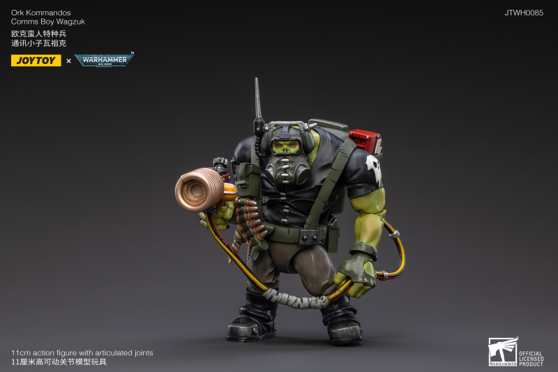 Waaagh!JOYTOY 1/18 《戰鎚40000》歐克蠻人特種兵