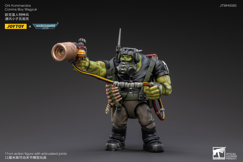 Waaagh!JOYTOY 1/18 《戰鎚40000》歐克蠻人特種兵