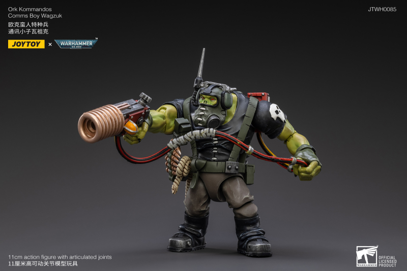 Waaagh!JOYTOY 1/18 《戰鎚40000》歐克蠻人特種兵