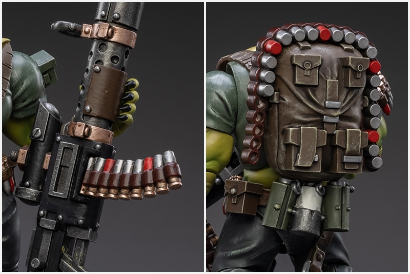 Waaagh!JOYTOY 1/18 《戰鎚40000》歐克蠻人特種兵