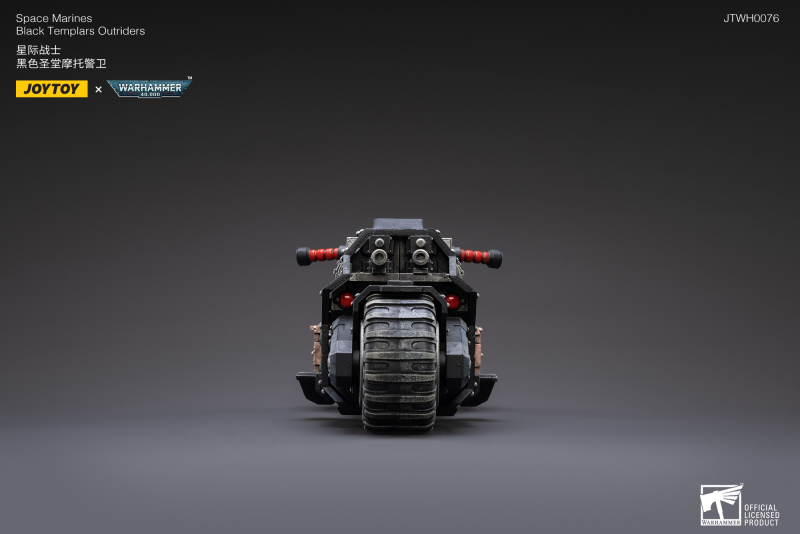 JOYTOY 1/18 《戰鎚40000》星際戰士 極限戰士摩托警衛 &amp; 黑色聖堂摩托警衛