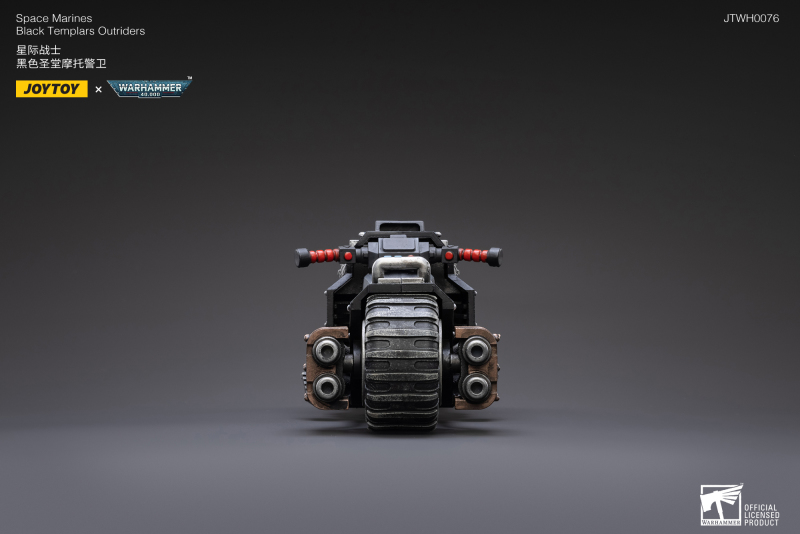 JOYTOY 1/18 《戰鎚40000》星際戰士 極限戰士摩托警衛 &amp; 黑色聖堂摩托警衛