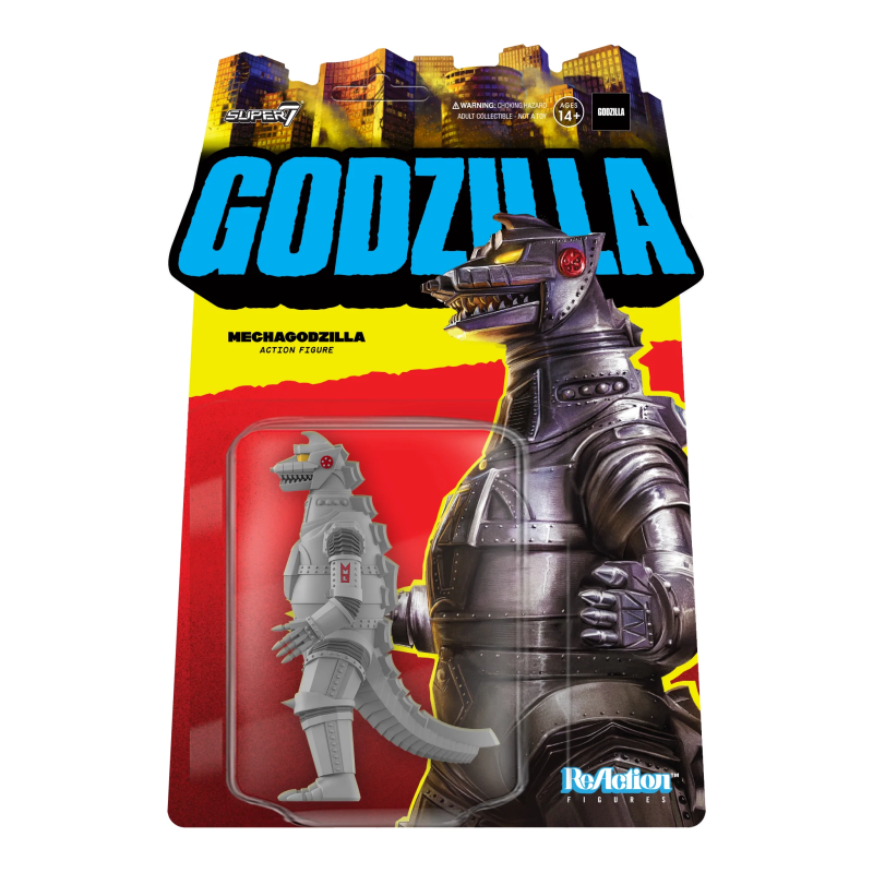 SUPER7 ReAction Figures 系列「東寶怪獸」第一波 吊卡玩具 元祖哥吉拉襲來!