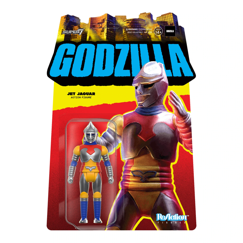 SUPER7 ReAction Figures 系列「東寶怪獸」第一波 吊卡玩具 元祖哥吉拉襲來!