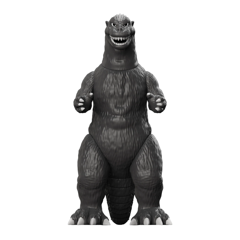 SUPER7 ReAction Figures 系列「東寶怪獸」第一波 吊卡玩具 元祖哥吉拉襲來!