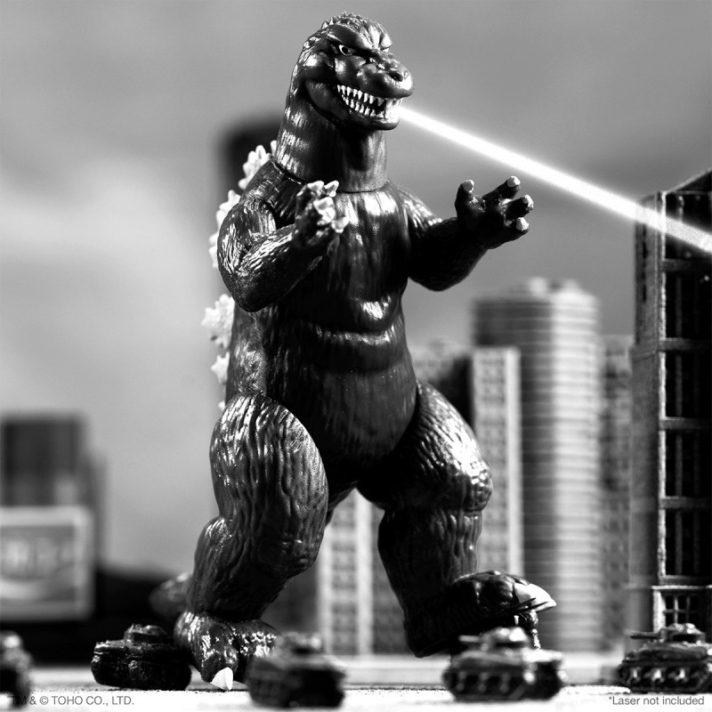 SUPER7 ReAction Figures 系列「東寶怪獸」第一波 吊卡玩具 元祖哥吉拉襲來!