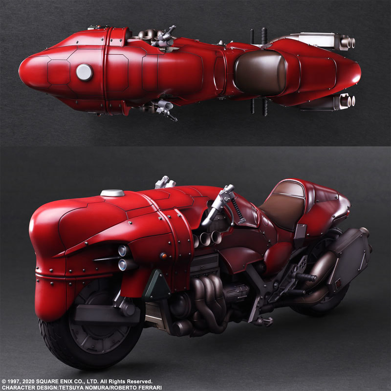 狂速飆仔!PLAY ARTS改《FF7重製版》羅謝&機車套組 不曉得幾年沒下摩托車了...