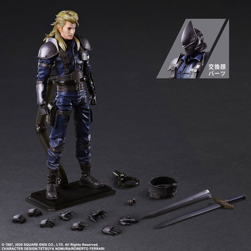 狂速飆仔!PLAY ARTS改《FF7重製版》羅謝&機車套組 不曉得幾年沒下摩托車了...