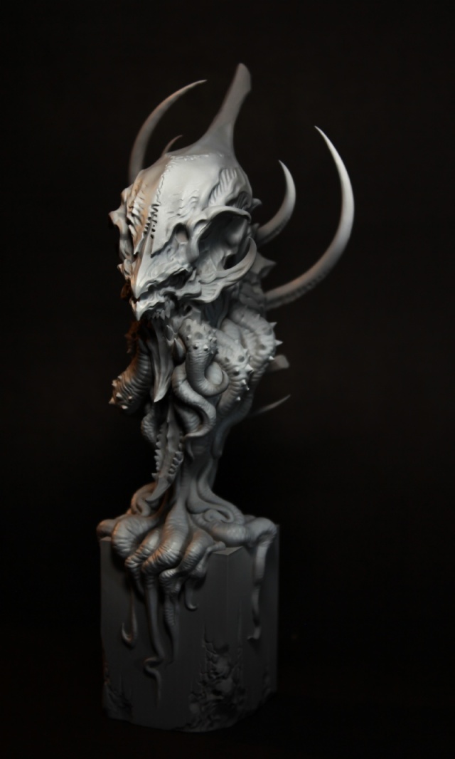 [舊日支配者C] BreedBedWorks 第一個迷你雕像 不可名狀的小小古神