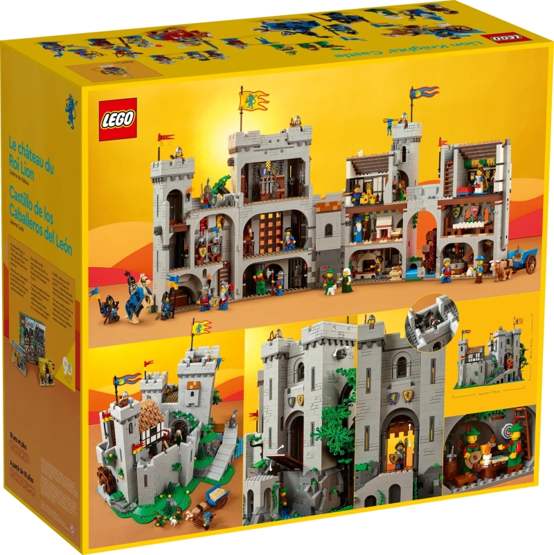 LEGO 10305 ICONS 系列【獅子騎士的城堡】Lion Knights' Castle 中世紀 ...
