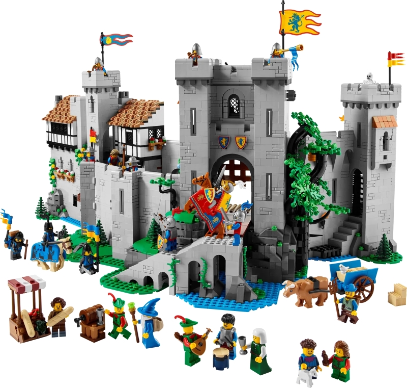 LEGO 10305 ICONS 系列【獅子騎士的城堡】Lion Knights' Castle 中世紀 ...