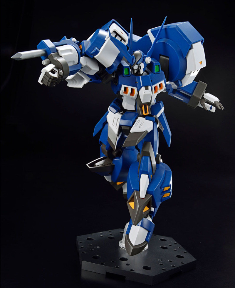 夜間迷彩規格搭配新規武裝獅子王太刀『HG 超級機器人大戰OG 古鐵夜戰型』預計 10 月發售！