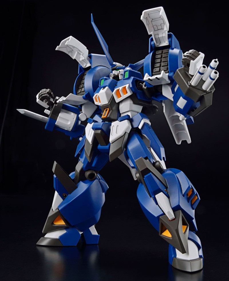 夜間迷彩規格搭配新規武裝獅子王太刀『HG 超級機器人大戰OG 古鐵夜戰型』預計 10 月發售！