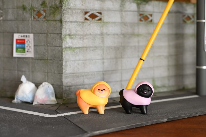 STASTO Animal Attraction 系列「散步博美2」轉蛋 下雨天也做好萬全準備要出去玩啦～