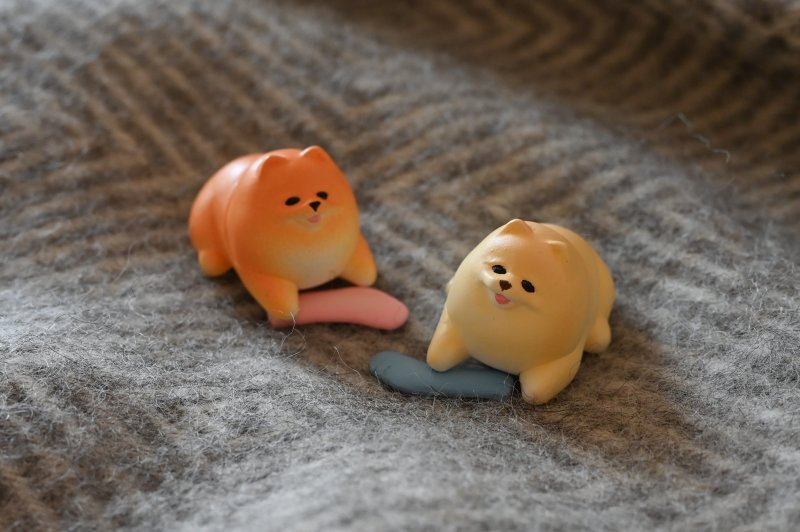 STASTO Animal Attraction 系列「散步博美2」轉蛋 下雨天也做好萬全準備要出去玩啦～