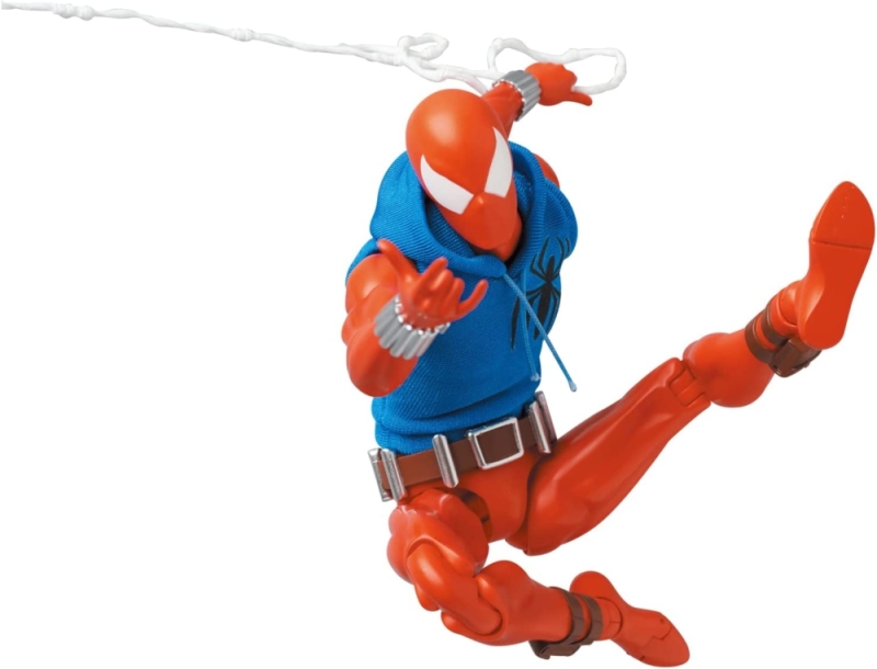 MAFEX MARVEL「緋紅蜘蛛人 漫畫版本」(Scarlet Spider Comic Ver.)可動人偶