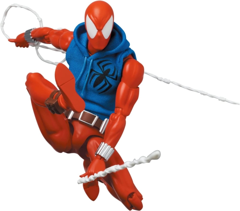 MAFEX MARVEL「緋紅蜘蛛人 漫畫版本」(Scarlet Spider Comic Ver.)可動人偶