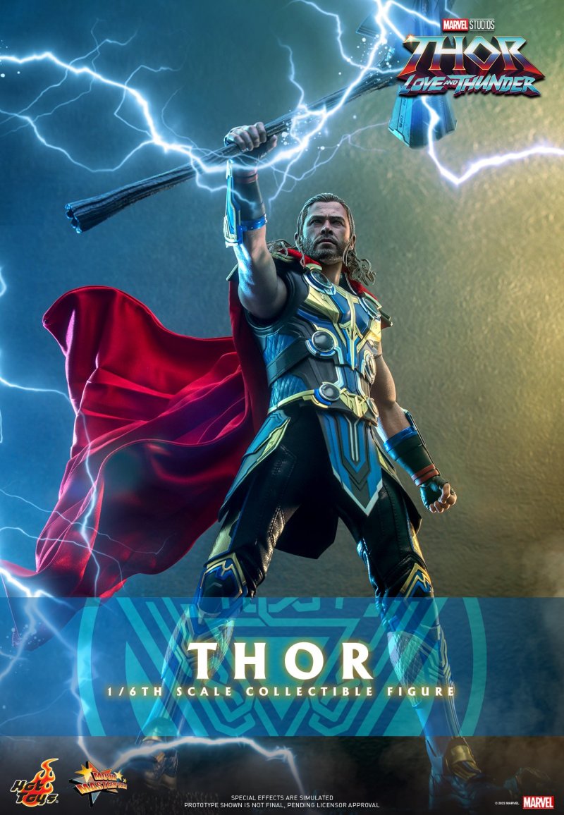 Hot Toys《雷神索爾：愛與雷霆》索爾（Thor）1/6 比例收藏級人偶 普通版