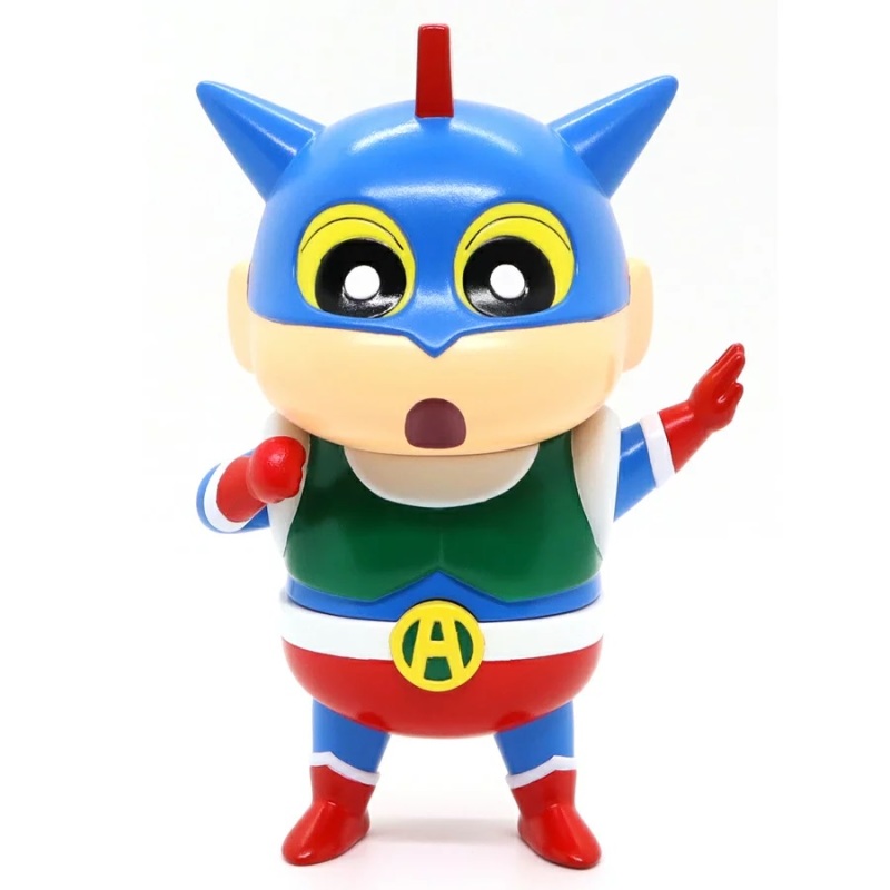 看我的動感光波！Electric Toys SOFVIPS《蠟筆小新》動感超人裝小新