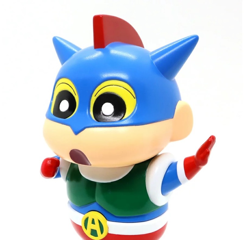 看我的動感光波！Electric Toys SOFVIPS《蠟筆小新》動感超人裝小新