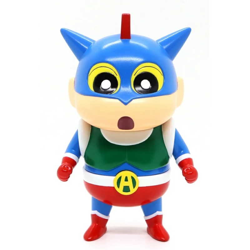 看我的動感光波！Electric Toys SOFVIPS《蠟筆小新》動感超人裝小新