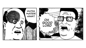 恐怖？搞笑？當《忍者龜》繪師將「伊藤潤二」的恐怖美學套上長壽卡通《一家之主》時…