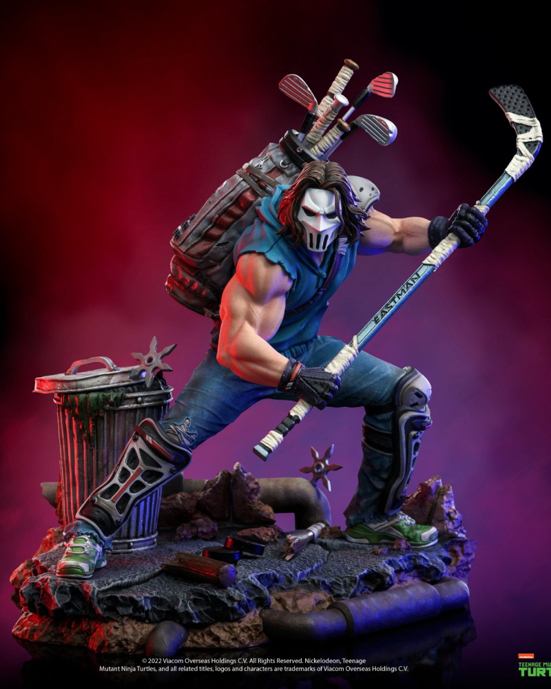 Iron Studios Art Scale《忍者龜》凱西‧瓊斯（Casey Jones）1/10 比例全身雕像