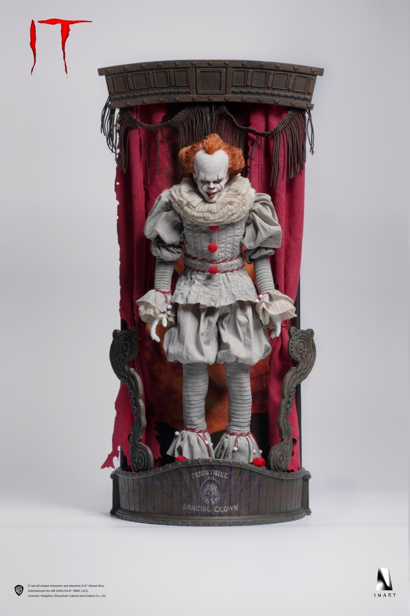 Queen Studios INART《牠》潘尼懷斯（Pennywise）1/6 比例收藏級人偶