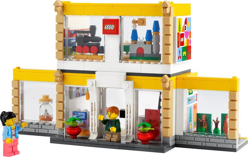 LEGO 40574【樂高直營店】LEGO® Brand Store 兩層樓的精美店舖,還有展開機構!