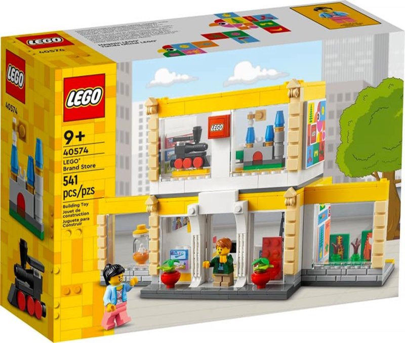 LEGO 40574【樂高直營店】LEGO® Brand Store 兩層樓的精美店舖，還有展開機構！