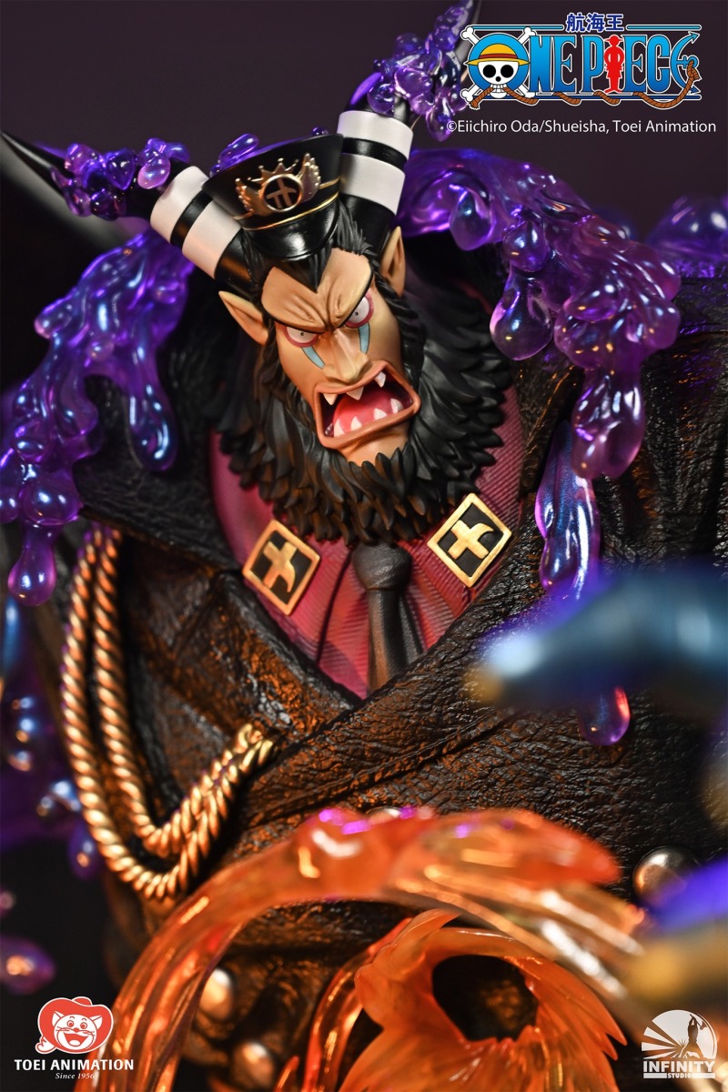 Infinity Studio《ONE PIECE》「魯夫 VS 麥哲倫」場景雕像 推進城的史詩級戰鬥大魄力再現！