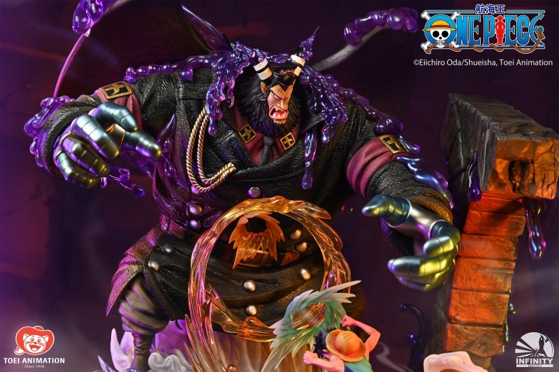 Infinity Studio《ONE PIECE》「魯夫 VS 麥哲倫」場景雕像 推進城的史詩級戰鬥大魄力再現!