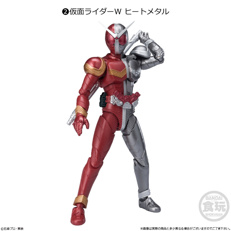 假面騎士W、ZEROTWO、BLACK RX等 7 位騎士『掌動XX 假面騎士 第 2 彈』預計 10 月發售!