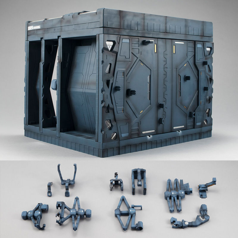 厚重色彩徹底塗裝 RMS『機動戰士鋼彈SEED G情景模型 大天使號格納庫』預計 2023 年 03 月發售！