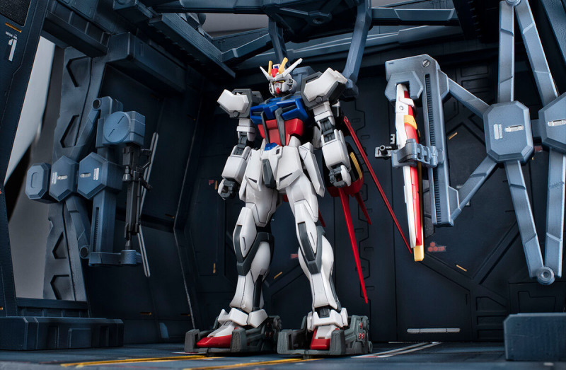 厚重色彩徹底塗裝 RMS『機動戰士鋼彈SEED G情景模型 大天使號格納庫』預計 2023 年 03 月發售！