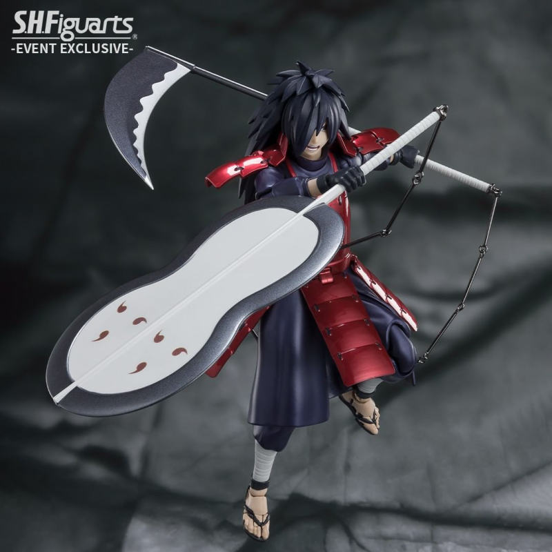 S.H.Figuarts《火影忍者疾風傳》「宇智波斑 SDCC 限定版」可動人偶 公開 更加華麗的金屬感塗裝！