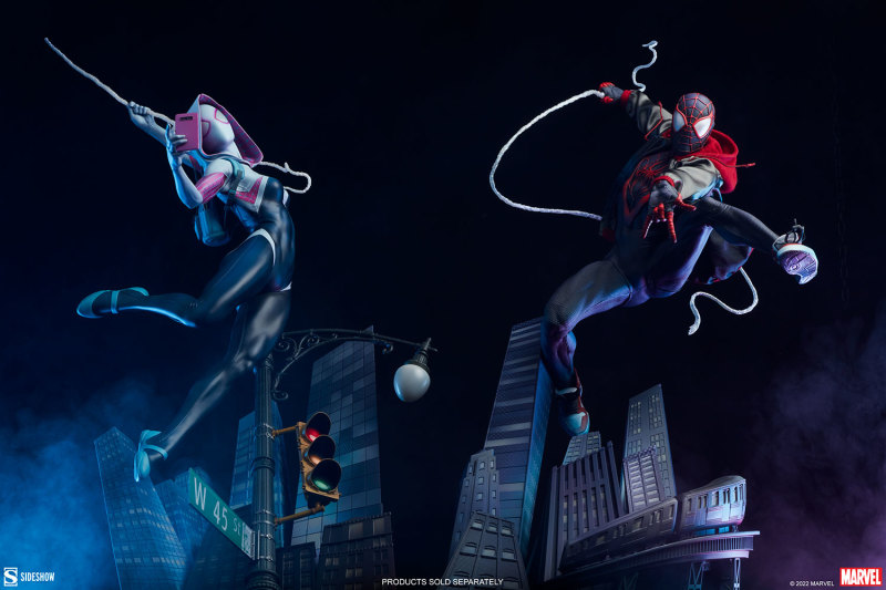 Sideshow Premium Format Figure 系列 MARVEL「邁爾斯·摩拉斯」Miles Morales 全身雕像 普通版/EX版