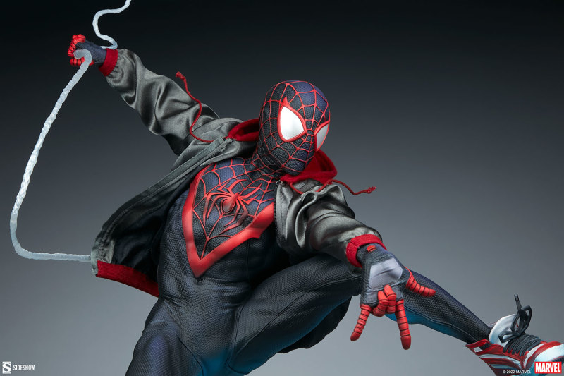 Sideshow Premium Format Figure 系列 MARVEL「邁爾斯·摩拉斯」Miles Morales 全身雕像 普通版/EX版