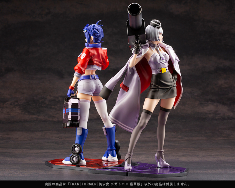 壽屋 TRANSFORMERS美少女《變形金剛》密卡登（メガトロン）1/7 比例 PVC完成品 普通版/豪華版