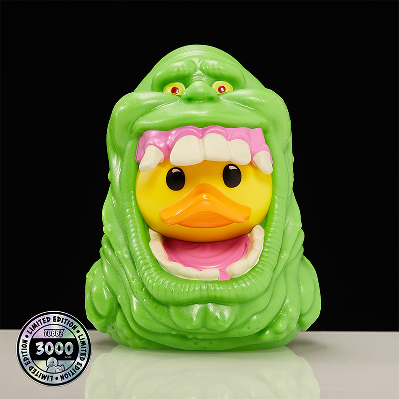 TUBBZ《魔鬼剋星》夜光史萊姆(Slimer Glow-in-the-Dark)黃色小鴨角色扮演收藏