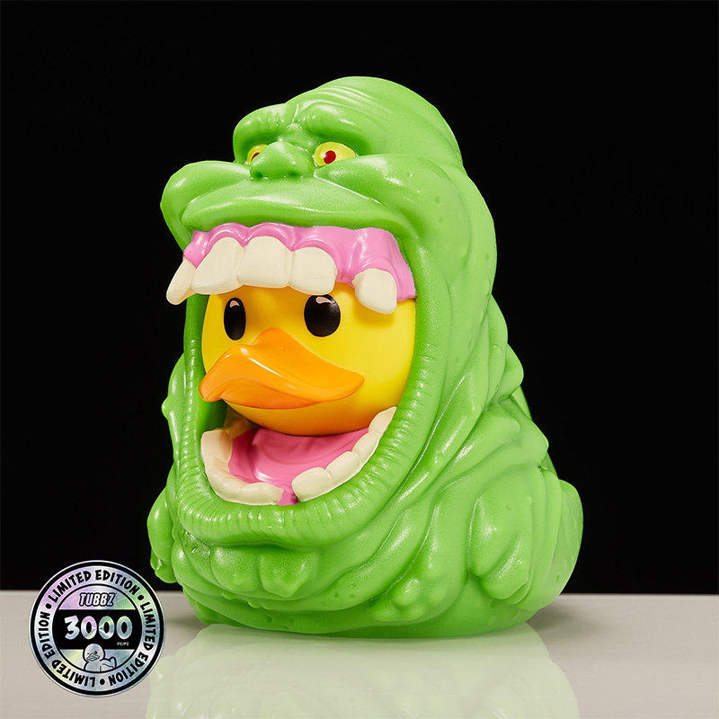 TUBBZ《魔鬼剋星》夜光史萊姆(Slimer Glow-in-the-Dark)黃色小鴨角色扮演收藏