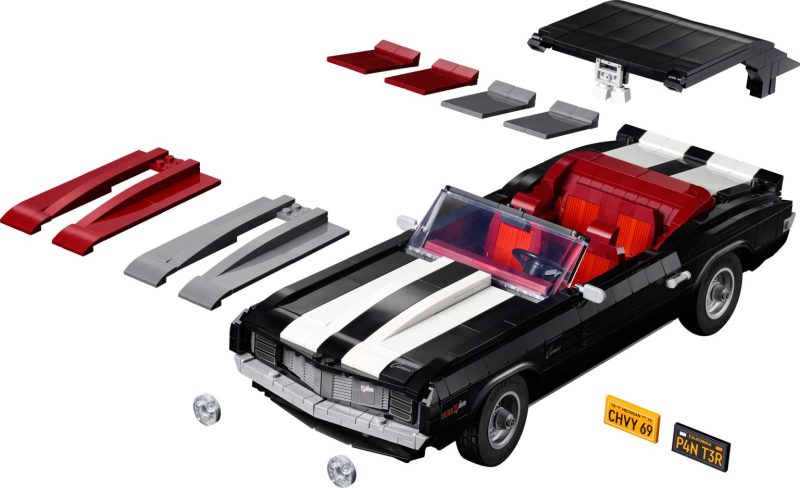 LEGO 10304 ICONS 系列【雪佛蘭 Camaro Z28】親手打造復古美式經典,多種外觀等你變換!
